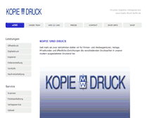 Tablet Screenshot of kopie-druck-berlin.de